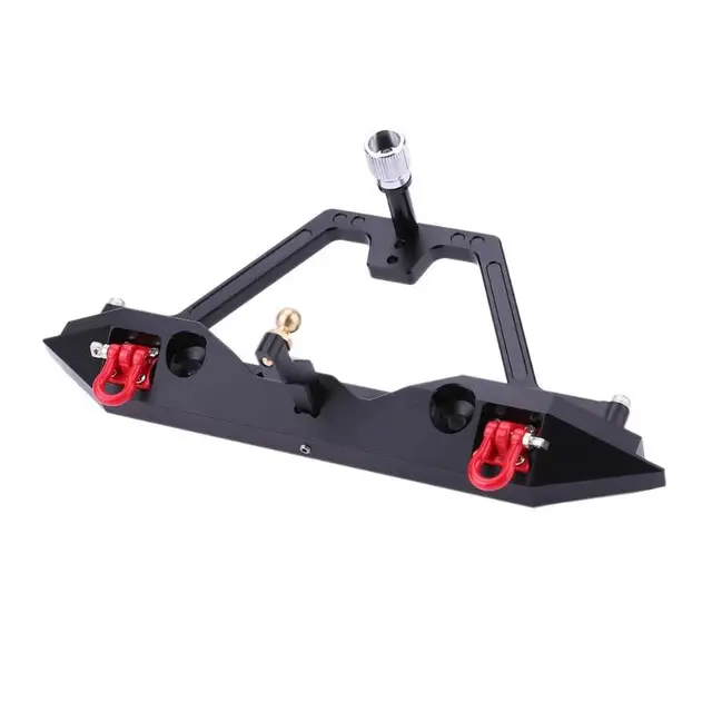 Best Offers RC Matel Rear Bumper and Spare Tire Rack Upgrade Parts with light for Traxx