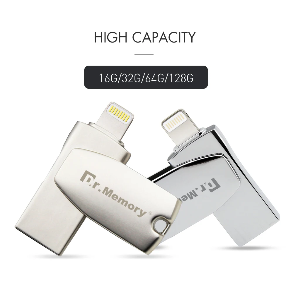 Мини Металлические OTG USB флэш накопители 32 ГБ для планшета IOS накопитель 64 Iphone 6s 7 8