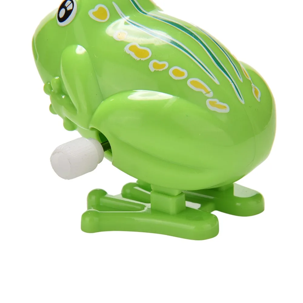 1Pcs Wind up Green Frog Toy Plastic Jumping Outdoor Animal Classic Educational Clockwork Kid Toys 1Pcs Wind up Green Frog Toy Plastic Jumping Outdoor Animal Classic Educational Clockwork Kid Toys