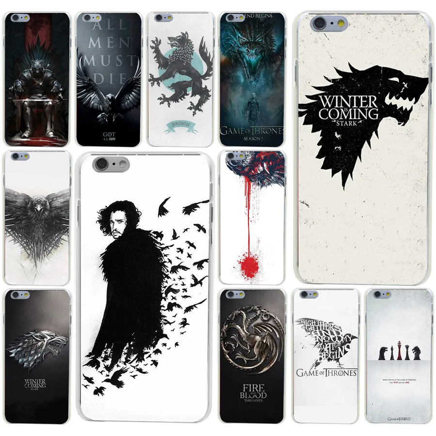 

97DD Game of Thrones GOT Soft Silicone Cover Case for iphone 5 5s se 6 6s 8 plus 7 7 Plus X XS SR MAX case
