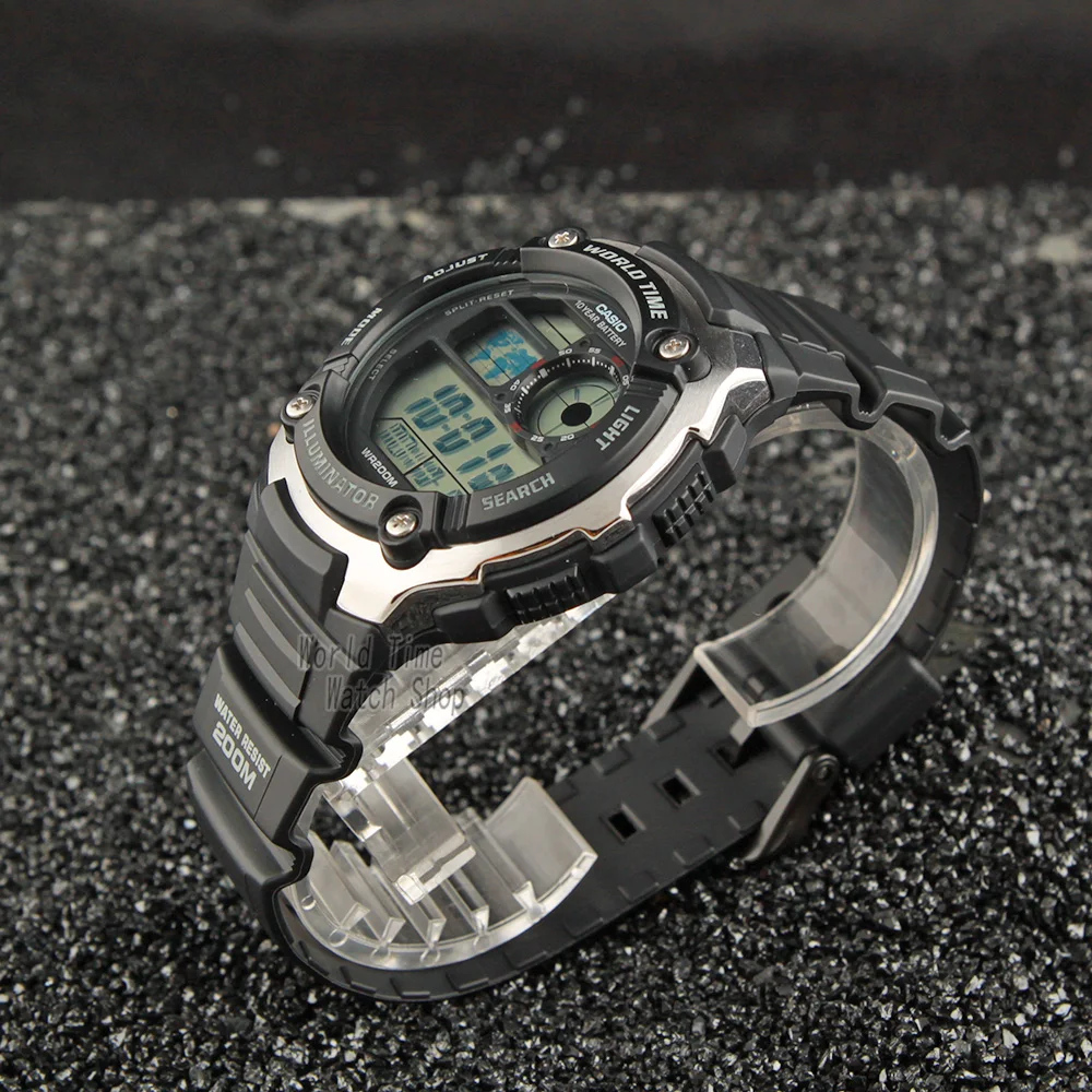 Casio watch Multifunctional Sport Student Electronic Watch AE 2100W  1A|watch multifunction|watch casiowatch casio watches - AliExpress