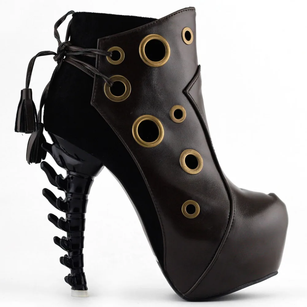 bone coloured heels