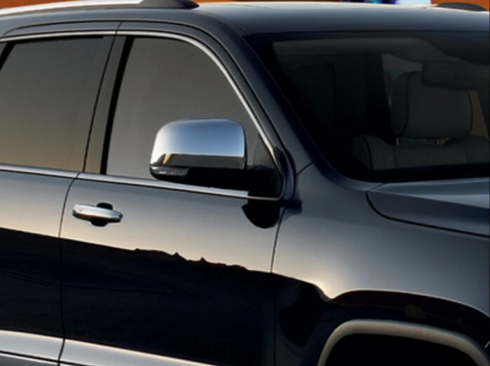 

2pcs Chrome Rearview Mirror Cover Trim For Grand Cherokee (WK2) 2014 2015 2016