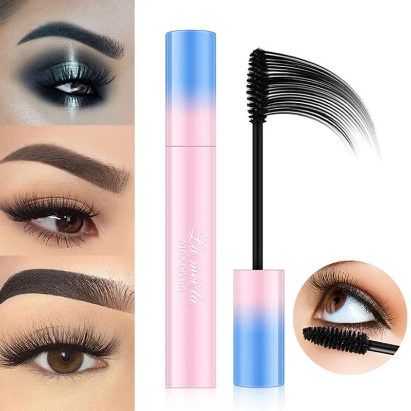 

3D Fiber Mascara Long Black Lash Eyelash Extension Waterproof Eye Makeup Tool Lengthening Curling Thick False Eyelashes Mascara