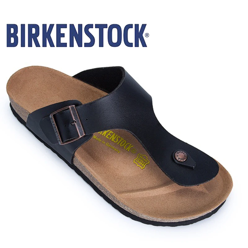 

Original BIRKENSTOCK Women Flip Slippers Women Beach Slippers Gizeh Birko-Flor Erwachsene Sandal Slippers 801 Women Flip Flop