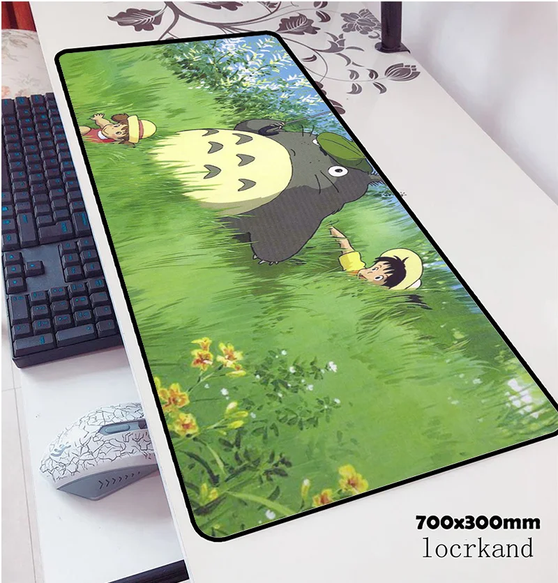 Totoro mouse pads 70x30cm pad to mouse notbook computer mousepad best gaming mousepad gamer to keyb