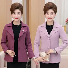 Женское осенне-зимнее пальто, тонкая новинка года, Женский весенне-осенний костюм с длинными рукавами, тонкая кофта с разрезом