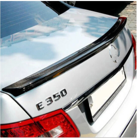 Carbon Fiber SPOILERS ABS CAR REAR WING TRUNK SPOILER FOR BENZ W212