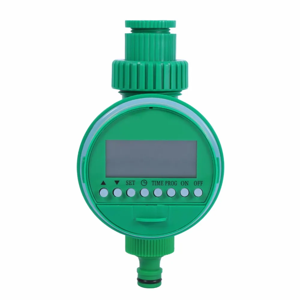 Автоматический цифровой ЖК-дисплей EECOO электронный таймер для орошения домашний таймер для воды пластиковый контроллер для орошения сада программы полива