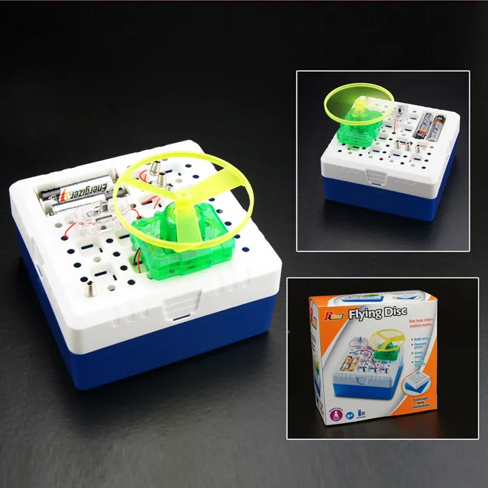 DIY Manual Flying Disc Educational Toy Equipment Student Kids Learning Experimental Prop (1)