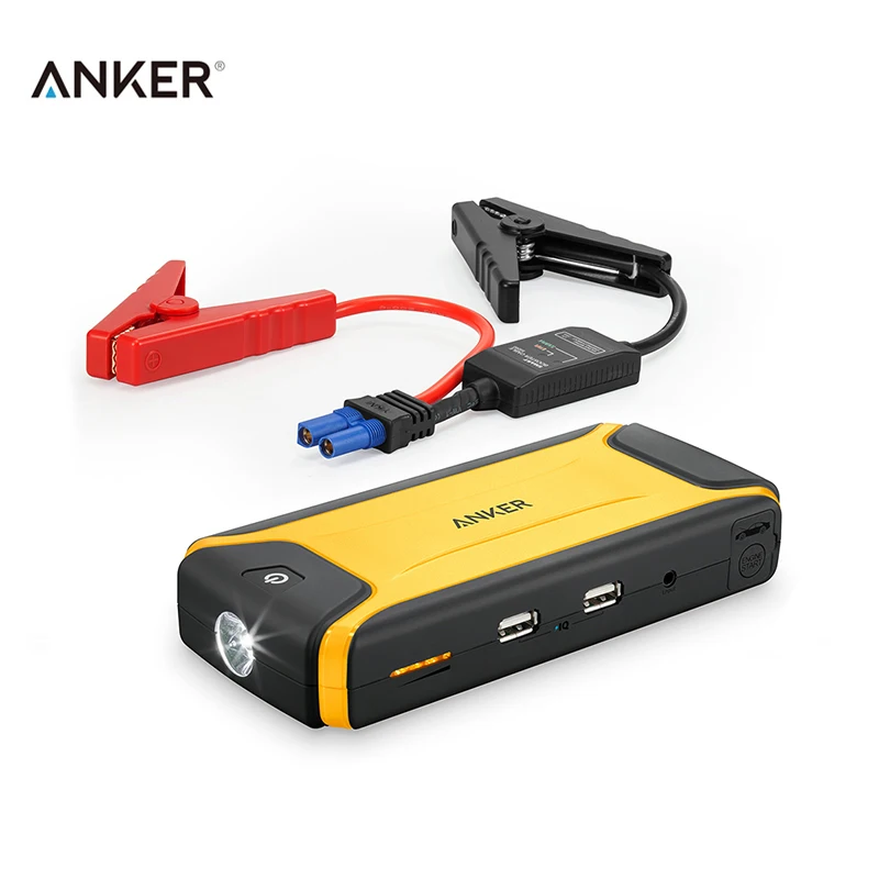 Anker 10000mah Multi-function Car Jump Starter 2 Usb Power Bank For Auto Vehicle 12v 3l Gas Or 2.5l Diesel Vehicle - Power Bank AliExpress