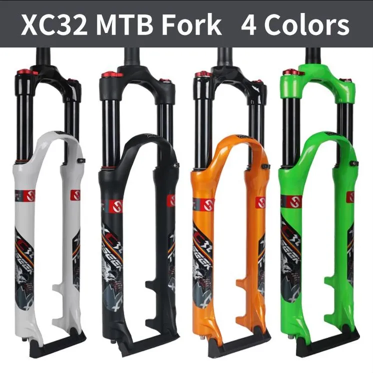 new Toseek XC32 mountain bicycle fork 26/27 5/29er 100mm MTB Bike fork