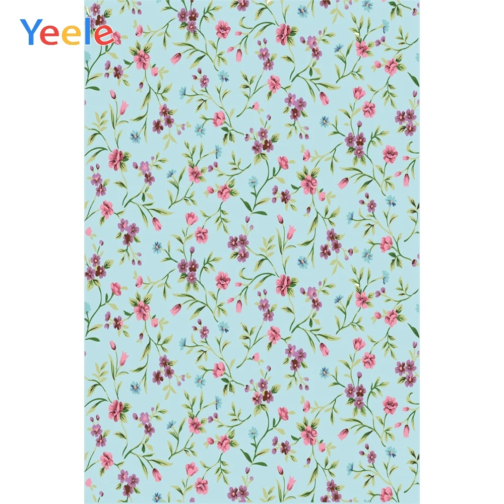 

Yeele Grass Flowers Girl Baby Newborn Scene Wall Photography Backgrounds Personalized Photographic Backdrops For Photo Studio