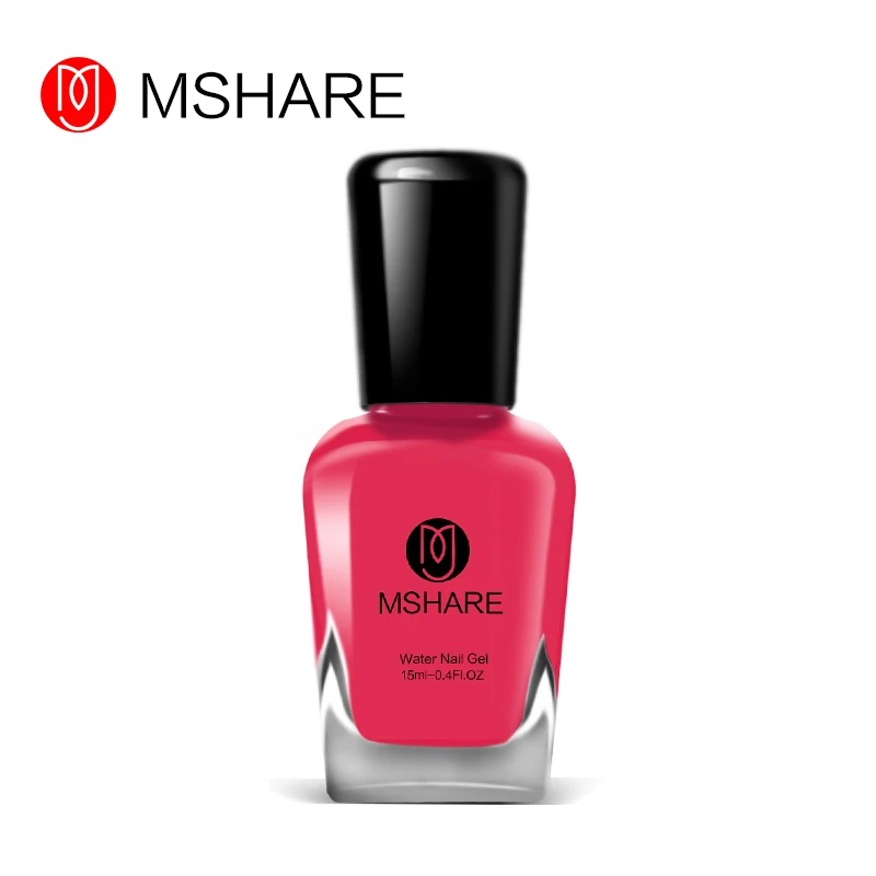 MSHARE 15 МЛ Воды Ногтей Гелем Польский Гель Лак Peelable DIY Nail Art Remover Маникюр Здоровье
