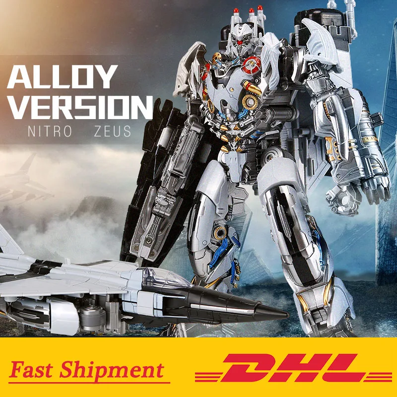 

LS01 Transformation Movie The Nitro Zeus Seibertron Robot Alloy Action Robot Kids Transformation Robot Toys Christmas Gifts