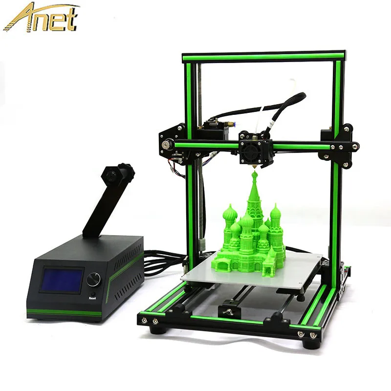 

Hot Selling Anet Normal & Autolevel A8 A6 E10 E12 3D Printer High Precision Reprap Prusa i3 3d Printer DIY Assemble with 10M PLA