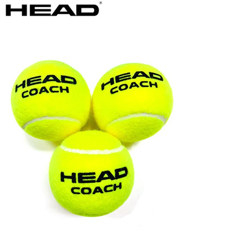 3 шт., 6 шт., 12 шт., оригинальные теннисные мячи для головы, тренерские мячи для тенниса, мячи для тенниса, Теннисный тренажер, Tennisballen Pelotas Tenis