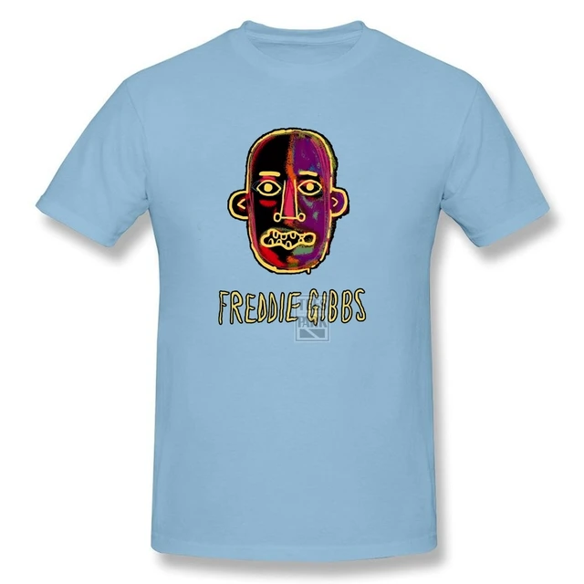 Mens Camisas Bonitas Freddie Gibbs de Edad Inglés Masculina Redondo Manga Corta Camisetas Gran Hombre Vintage Tee Shirts|short sleeve t shirt|t shirttee shirt - AliExpress