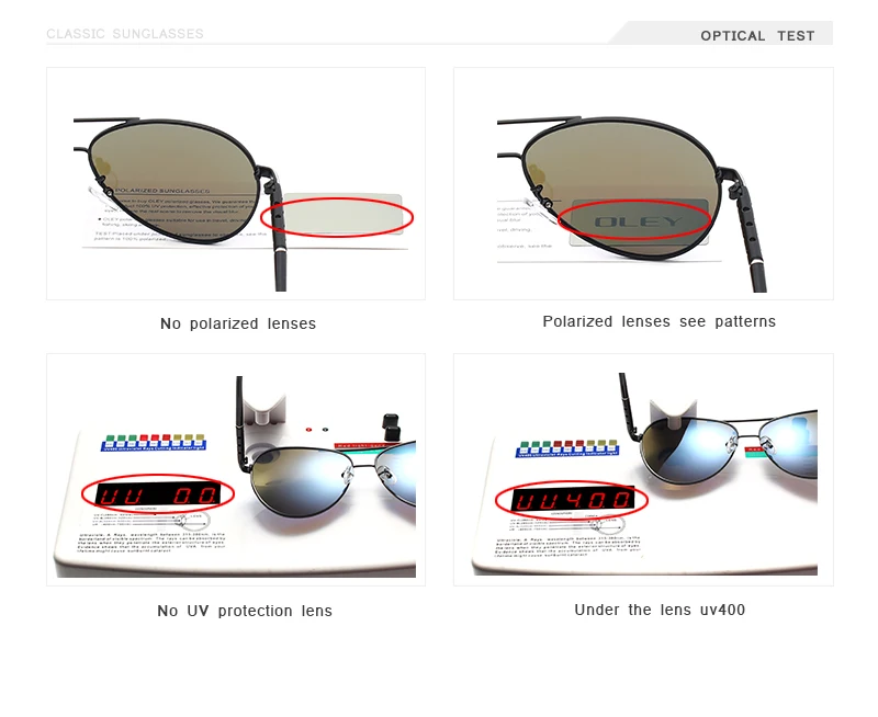 OLEY, брендовые, модные, классические, пилот, солнцезащитные очки, мужские, поляризационные, уникальный дизайн дужек, HD линзы, для вождения, рыбалки, сильный светильник, UV400, goggl