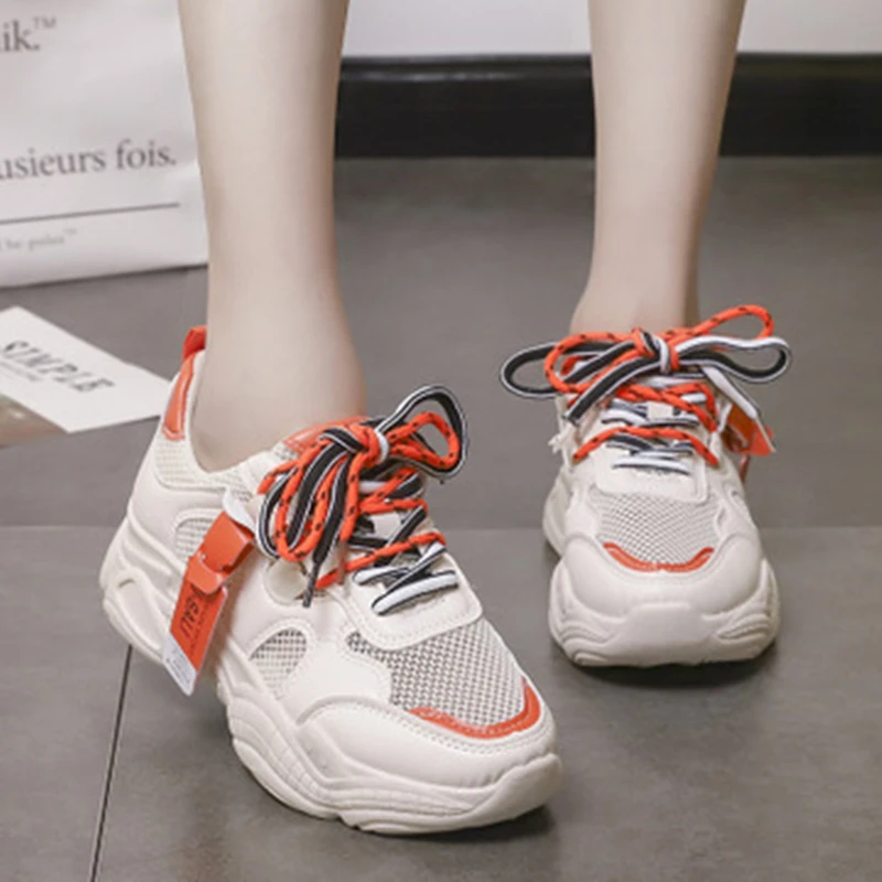 

Harajuku Vulcanized Women Shoes Vintage Sneakers Breathable Mesh Casual Shoes Woman Comfortable Fashion Tenis Masculino Adulto