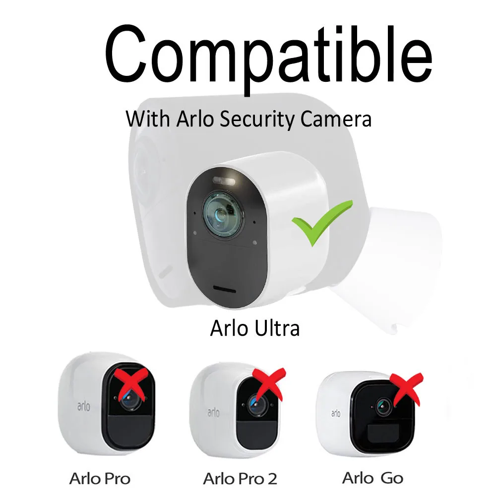 Силиконовый чехол для камеры Arlo Ultra/Arlo Pro 3, устойчивый к атмосферным воздействиям, чехол, устойчивый к царапинам, водостойкий защитный чехол, пылезащитный чехол