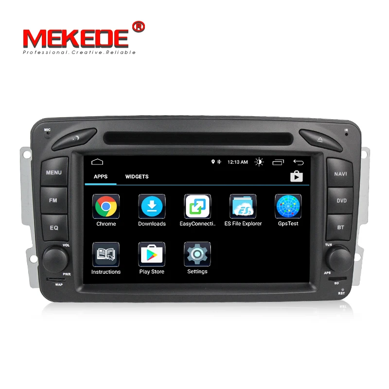 MEKEDE ANDROID 9 автомобильный dvd мультимедийный плеер для Mercedes Benz W209 W203 W168 ML W163 W463 Viano W639 Vito Vaneo Wifi gps BT