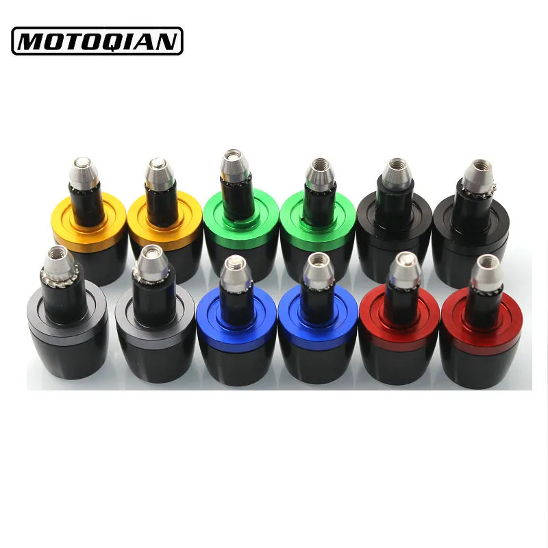 Motorcycle Accessories 22mm Handlebar Grips Ends 7/8'' Handle Bar Caps