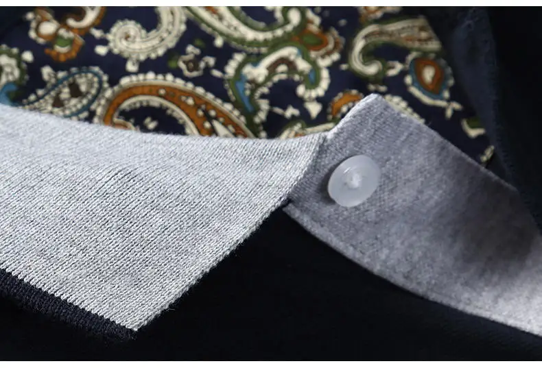 2Pcs Lot Mens Polo Shirt Cotton Polka Dot Summer Short 3XL Male Polo Men Top Tees Cool Muls Brand Clothing Navy Black White Gray-02