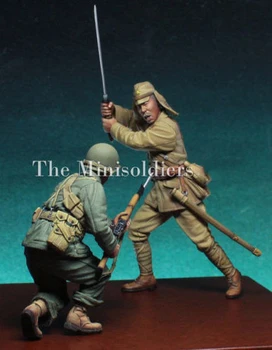 

1/35 The Pacific Set (2 figures) Crew toy Resin Model Miniature Kit unassembly Unpainted