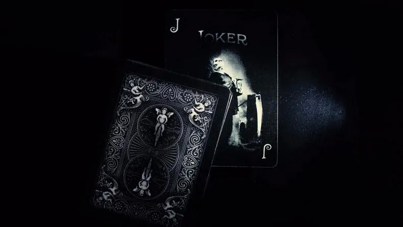 Тени мастера велосипед Shadow Master игральная карта черная колода от Ellusionist креативный Волшебный покер магия