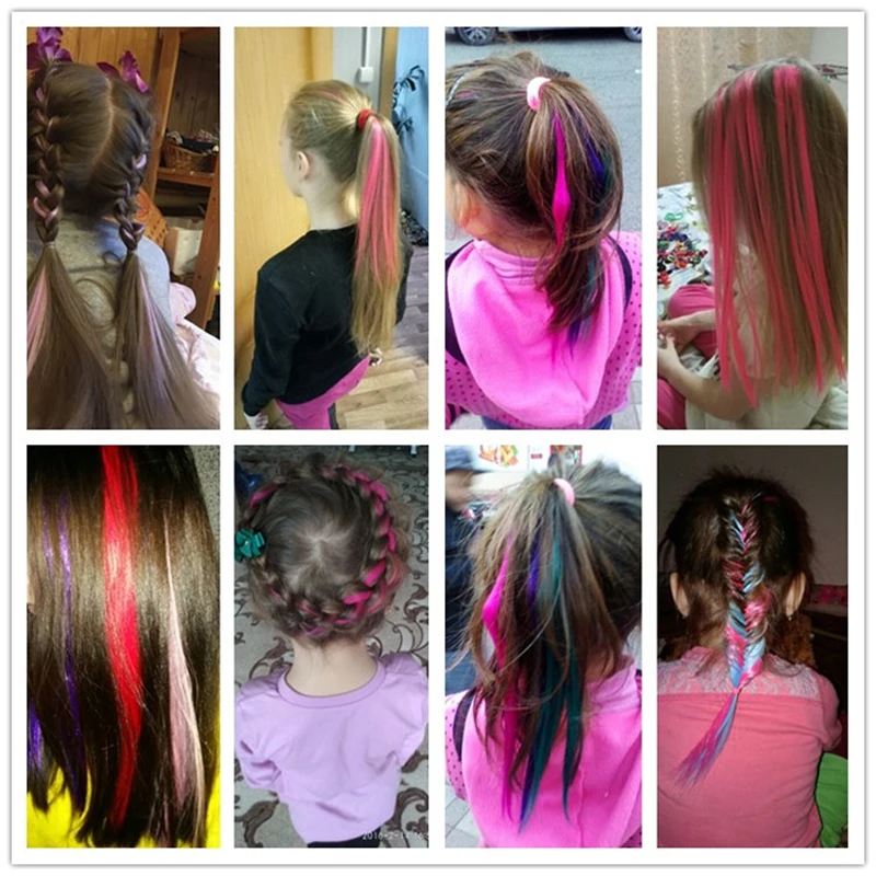 Dream ice's Clip-in One Piece for Ombre Hair 16 inch 40cm long Pure Color Straight Long Synthetic Hair Dream ice's Clip-in One Piece for Ombre Hair 16 inch 40cm long Pure Color Straight Long Synthetic Hair