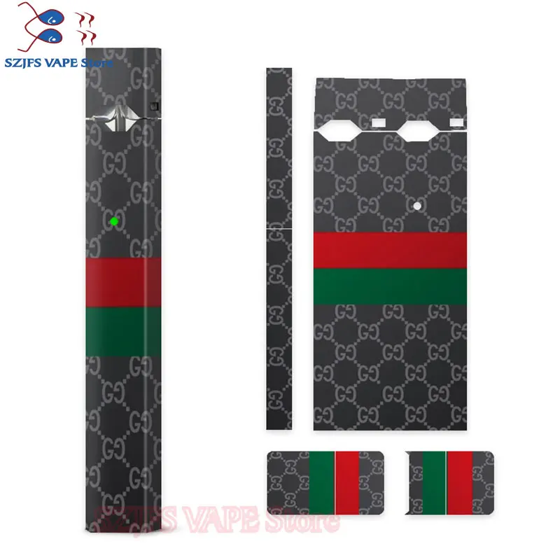 

2019 new FashioSticker for lull Printing Case Cover Stereo Electronic Cigarette Film Sticker for luul jili box