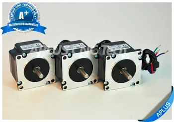 

3 PCS NEMA 23 Stepper Motor, 77.8oz-in 41mm 2.0A, 1.8degree, 4wires
