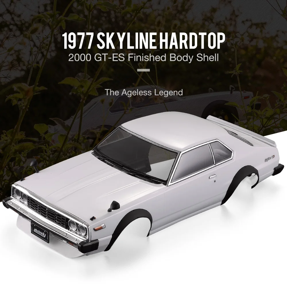 257 мм Killerbody 48701 1977 Skyline Хардтоп 2000 GT ES готовой корпус рамы для 1/10 Электрический