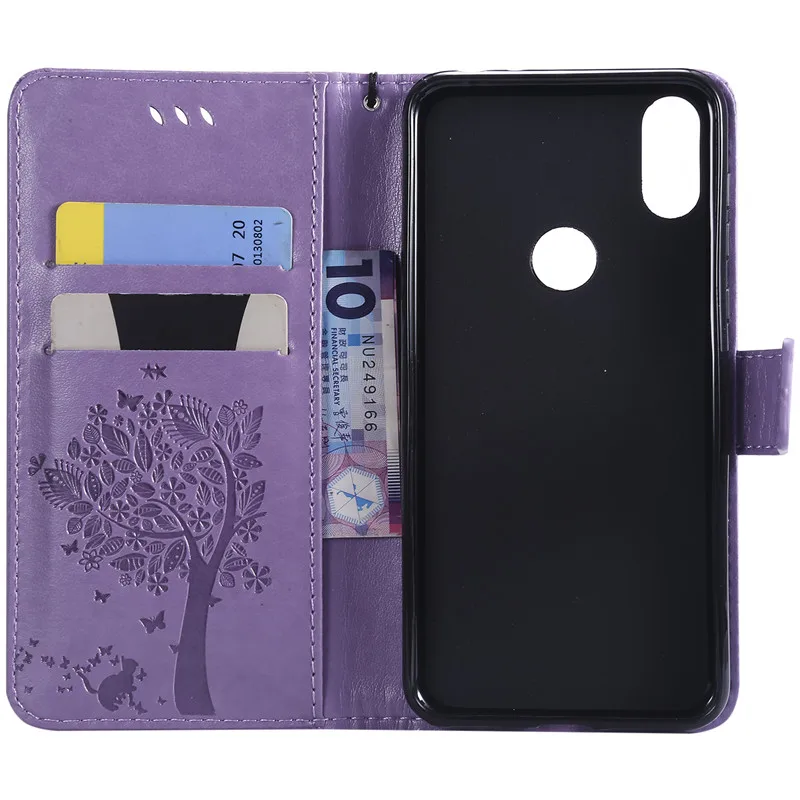 P30-Play-Flip-Case-on-sFor-Motorola-Moto-One-P30-Play-Coque-Cartoon-3D-Cat-Tree (2)