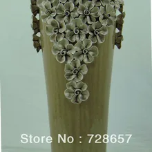 Тонкий и элегантный Красота из Керамика и фарфоровая ваза для украшения дома. Костяной фарфор изысканный рамой ваза