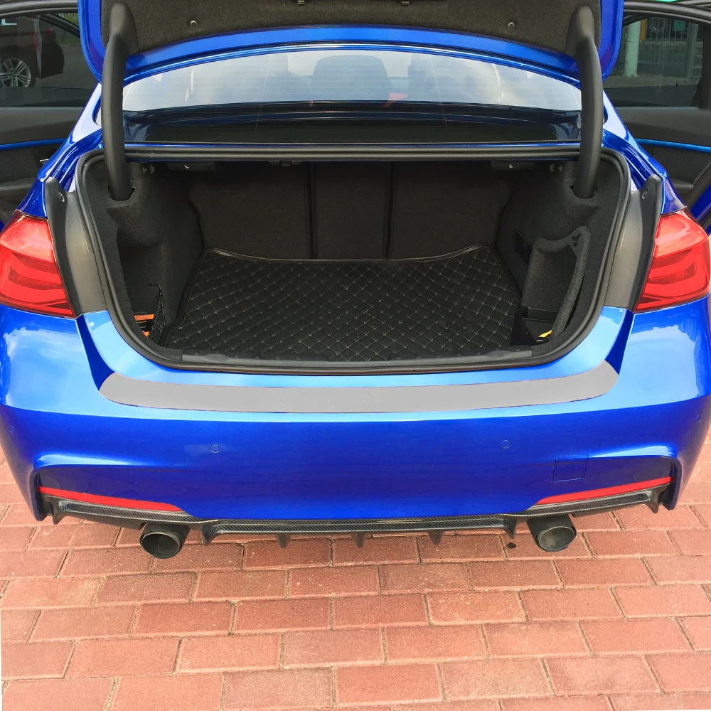 Цветная наклейка на задний бампер для BMW F30 3 серии|car styling|rear bumperfor bmw |
