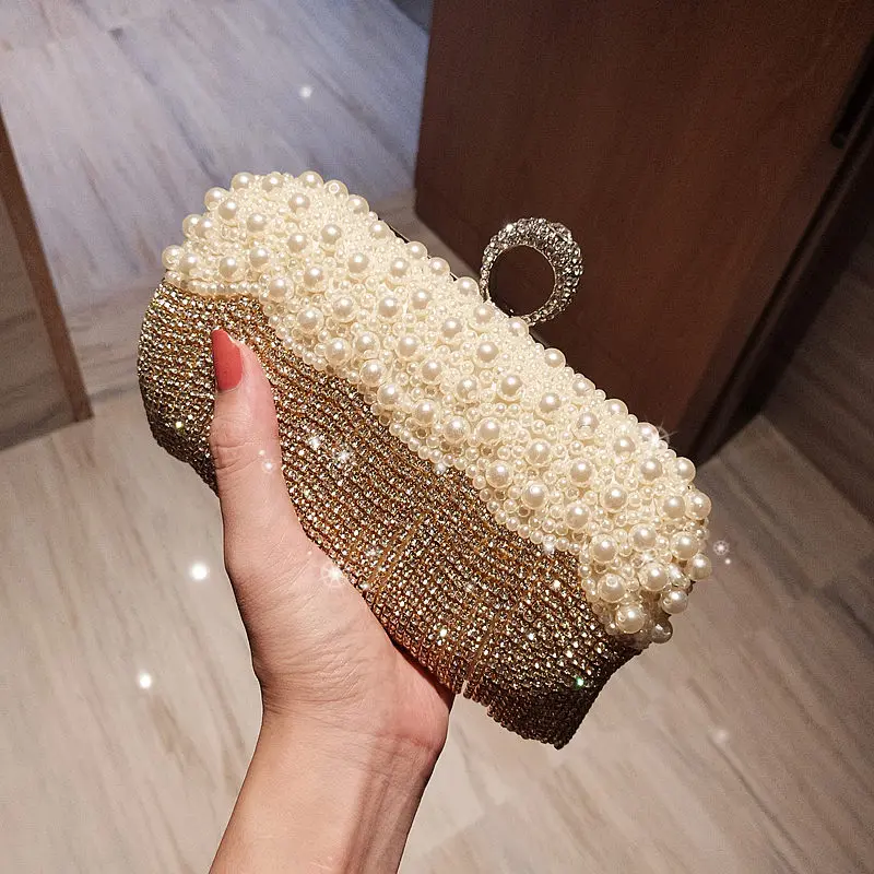 2018 heißer verkäufer schöne Frau Abend tasche Frauen Diamant Strass Kupplung Kristall Tag Kupplung Brieftasche Hochzeit Geldbörse Partei Bankett