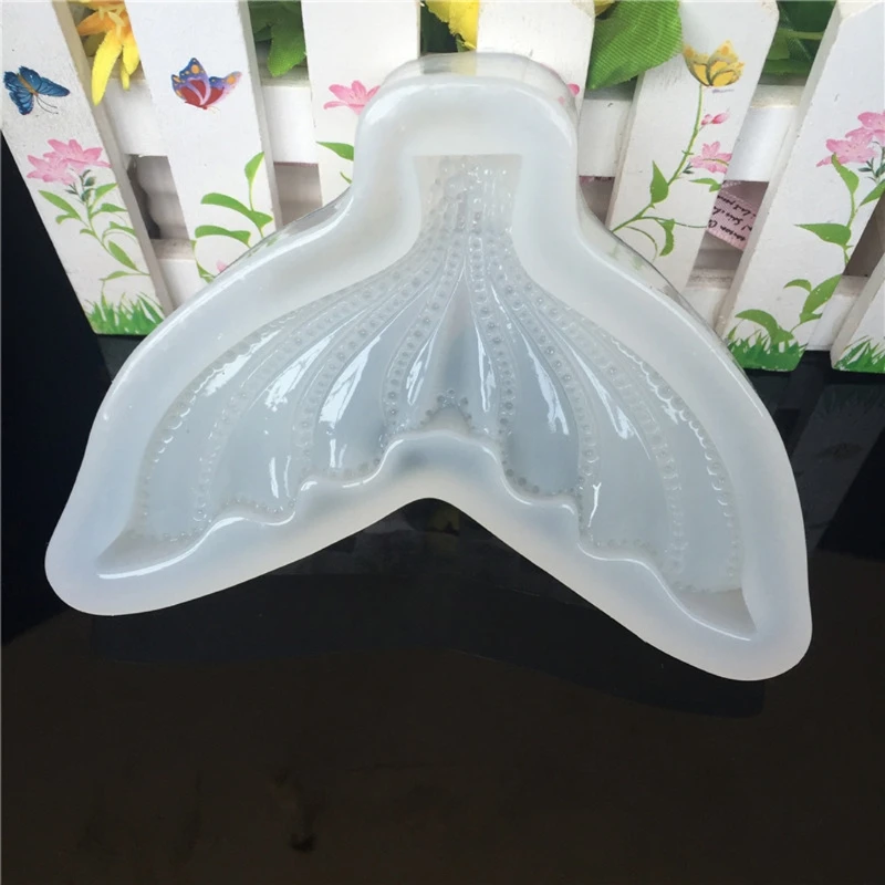 

Big Beauty Tail Silicone Mold for Jewelry Resin Making DIY Craft Tools Jewelry Mold