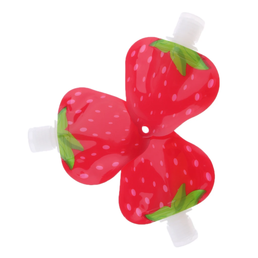 3-Pack 28ml Refillable Reusable Empty Squeeze Pouch Lotion Shampoo Cleaner Shower Gel Body Lotion Makeup Squeezable Bag Bottles