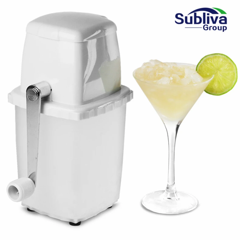 

Ice Crusher Mini Ice shavers Chopper Manual Snow Cone Smoothie Maker Ice Block Breaking Machine slush machine