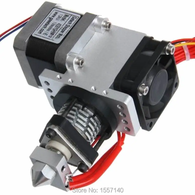 All Metal Assembled GT5 3D Printer Extruder SH43 For 3D Printers With Nozzle 0.3mm/0.35mm/0.4mm/0.5mm Filament 1.75mm or 3mm