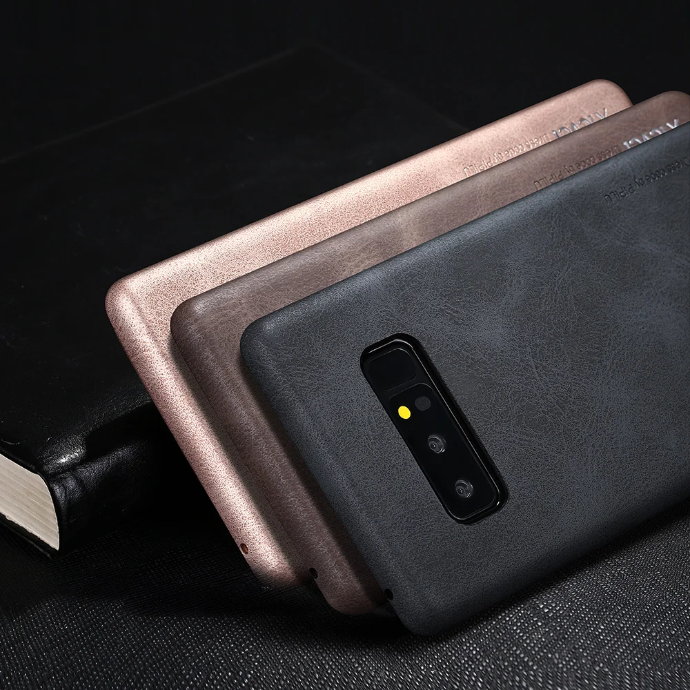 

For Samsung Note 8 Cover Ultra thin X-Level Vintage PU Leather Phone Case For Galaxy Note 8 Retro Back Cover Note8 Phone Shell