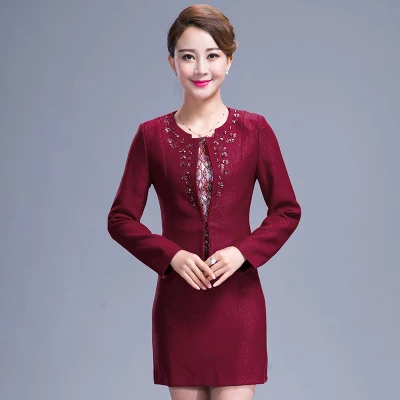 3303 50 De Réductionboho Femmes Robe 2019 élégant Moyen âge Femmes Deux Pièces Robe De Soirée De Mariage Sexy Diamants Incrustation Automne Robe