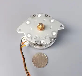 

High quality 2pcs NMB 57 55 stepper motor 2 phase 4 wire stepper motor with gear 0.5 thin mold