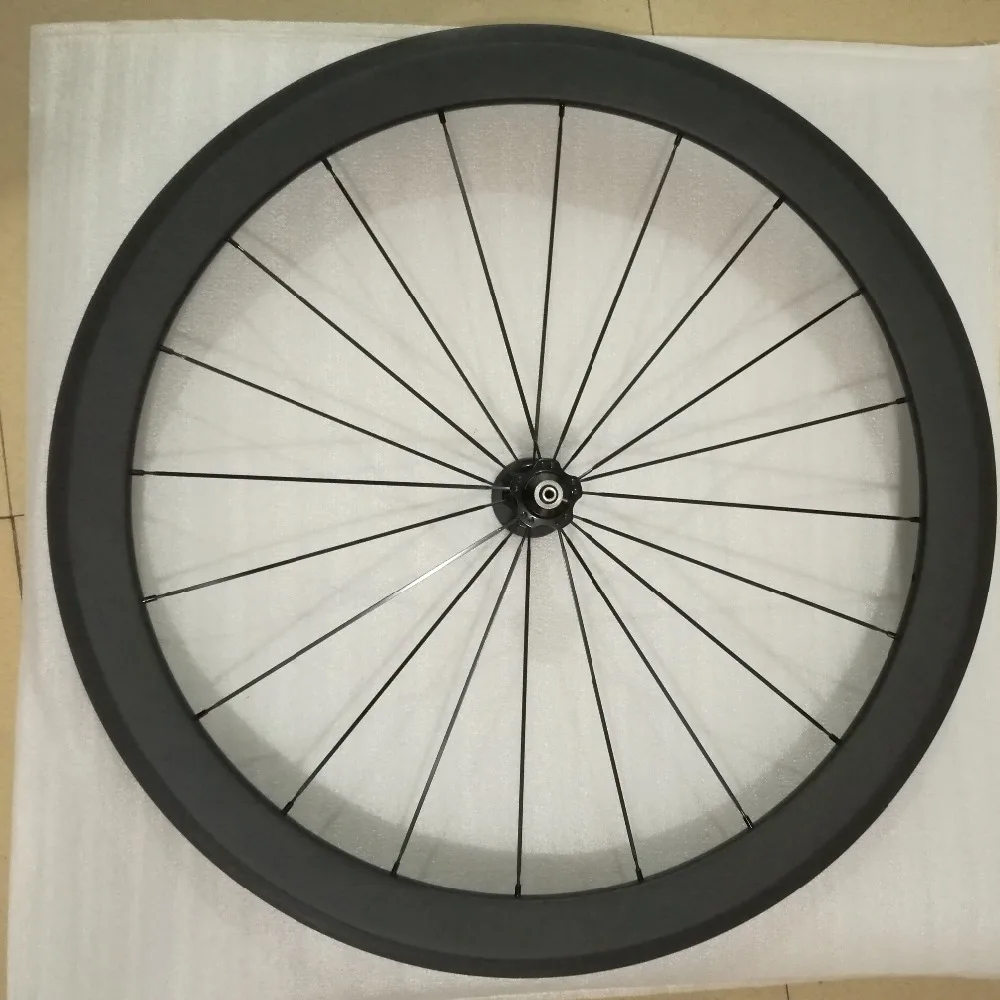Discount Custom brand 50mm carbon wheels 700C road bike carbon wheelset Novatec 271sb bicycle wheels 3