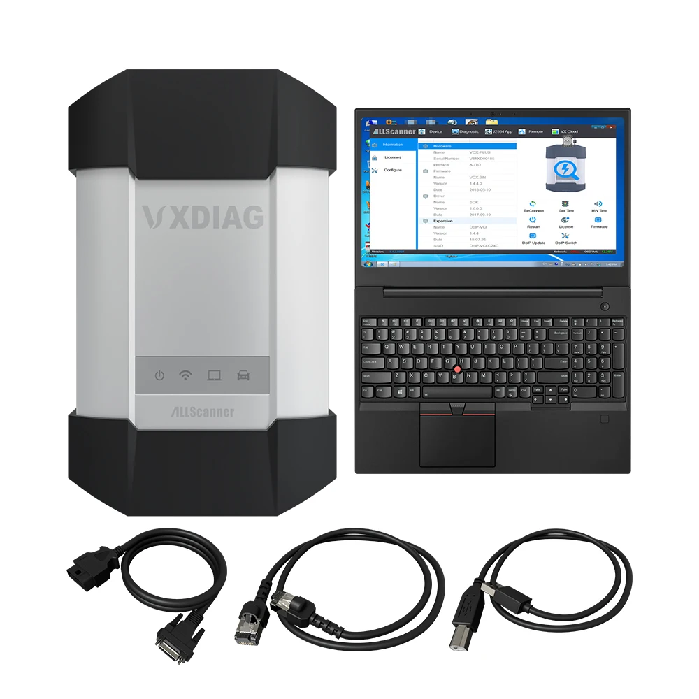 VXDIAG ALLSCANNER obd2 диагностический инструмент VCX C6 для Benz Mercedes DOIP диагностическое