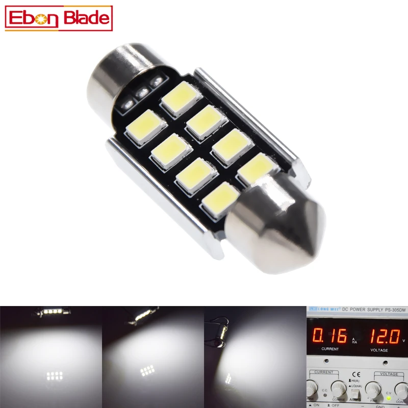 10 x Canbus Led гирлянда 36 мм 39 мм 41 мм SV8, 5 C10W C5W Led 2835 SMD 12 В лампа освещение автомобиля Купол лампы номерного знака