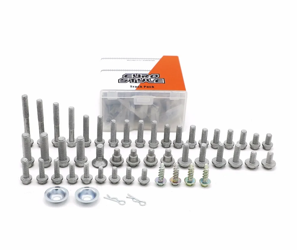 

51pieces motorcycle hardware bolt track pack handware kit for KTM EXC Husaberg FC FE SX SXF 250 factory style dirt bike parts