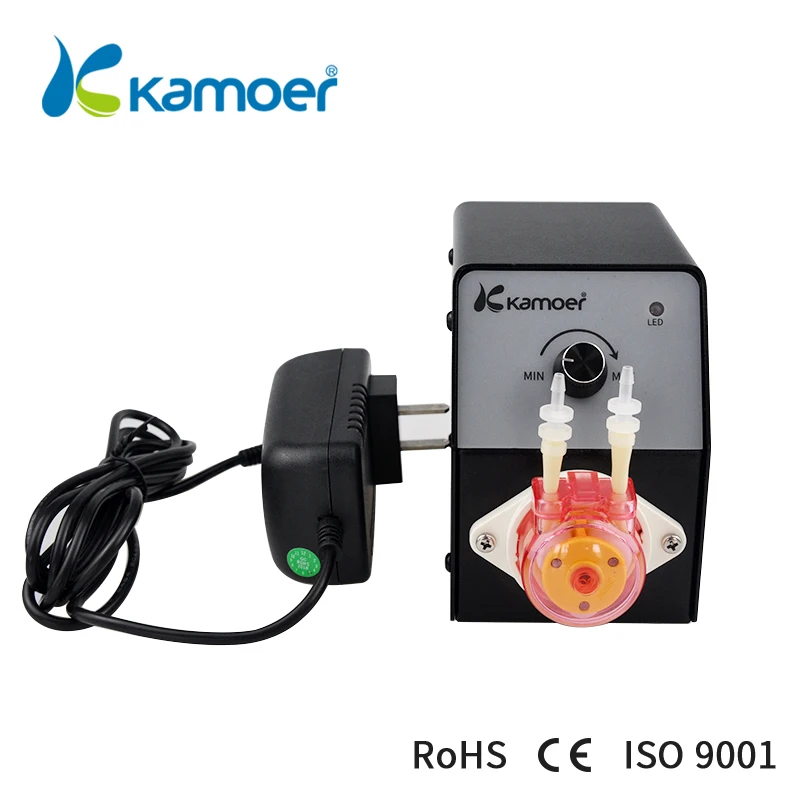 Kamoer KCP2-KFS 24V Перистальтический дозирующий насос для лаборатории и капельного полива и орошения